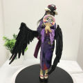 23cm Overlord Albedo Anime Figure Albedo Yukata Action Figure Overlord III Albedo Bathrobe Figurine Ainz Ooal Gown Figure Model. 