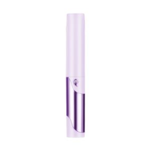 PRETTY Temperature Control Electric Eyelash Curler Fast Heating Portable Design Heated Eyelash Clip Curler Safe Wide Angle Eyelash Curling Device Makeup Application