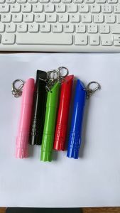 3 in 1 Emergency Ballpen with LED Flashlight - Whistle Keychain - 3 in 1 Emergency Ball pen