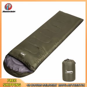 Winnereco Camping Sleeping Bag Ultralight Envelope Design with Sack for Hiking and Outdoor Naps Compact and Insulated