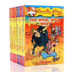 Geronimo Stilton: 10 Book Collection (Series #1-80) Paperback by Scholastic