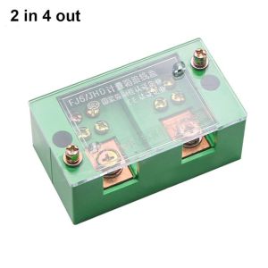 Single phase 2-in 4 / 6 / 8 / 12 outgoing terminal box household distribution box junction box terminal block 220 V junction box fj6