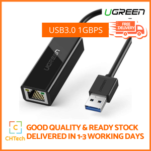 UGREEN Network Adapter USB 3.0/USB C to Ethernet RJ45 Lan Gigabit Adapter for 10/100/1000/2500 Mbps Ethernet  1GBPS Model Supports Nintendo Switch 2.5Gbps network adapter
