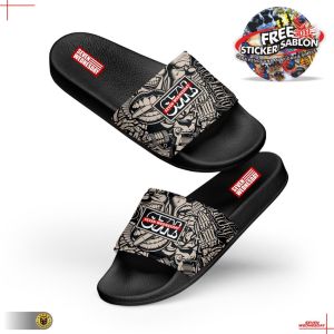 Sandal Selop Dewasa Pria / Sandal Slop Karet / Sandal Distro Fashion Anak-Anak 31-35 Dewasa 36-43