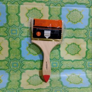 Kuas Tangan Koas Cat Gagang Kayu Berbagai Merk Ukuran Terlengkap 1/2 Inch Sampai 5Inch PER PCS