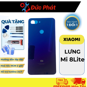 Mặt Lưng THAY THẾ Camera Xiaomi Mi8 Lite ( Tặng keo dán và bộ sửa)