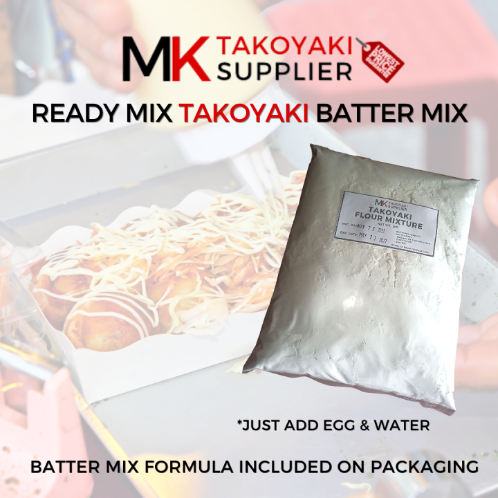 Takoyaki Flour Batter Mix (1kg) for Takoyaki/Okonomiyaki Premium