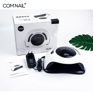 120W High Power Nail Dryer Fast Portable Curing Speed Light Nail Lamp with Automatic Induction Timer and Smart Sensor LED UV Lamps for All Kinds of Nail Arts