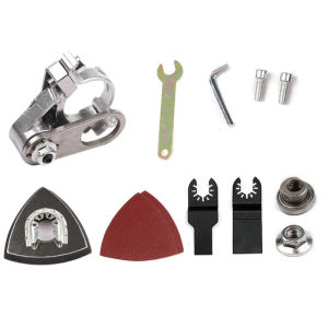Oscillating Saw Angle Grinder To Grooving Machine Adapter Drill to Saw Machine Converter Oscillating Cutting Reciprocal Saw Adapter Oscillating Saw machine Set 100mm Oscillating Multi Tool Electric saw converter blade Grinder Saw Converter