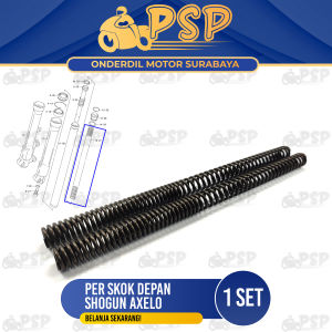 Per Skok Depan Shogun Axelo (Harga Per Set Isi 2) - Peer Pir Ver Vir Dalam As Sok Sekok Shockbreaker