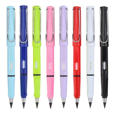 HB sketch drawing pencil infinite writing pencil Eternal ink free magic pencil Stationery Supplies Black Technology Pencil Kids Art Sketch Painting Tools Novelt