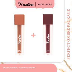 REVELINE Liptint Shy + Rebel (Purefect Ombre BUNDLING)