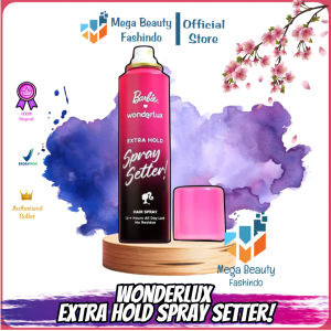 Wonderlux Extra Hold Spray Setter! 150ml Kunci Rambut Indah Lebih Lama Harum Elegan Hair Spray Tahan Lama No Residu 12 Jam+++