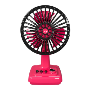 Vintage Style Metal Desktop Fan USB Power 3 Speed Adjustable Cooling Fan For Home Office