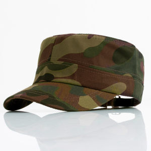 Foratjin- Topi Flathat Commando Military Camouflage Loreng