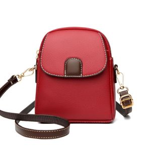 NAMSHEVA Mini Shoulder Bag Leather Casual Crossbody Bag High Quality Square Handbag Women