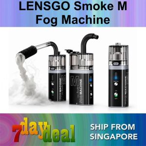 LENSGO Smoke M Handheld Fog Machine (30W) - Dry Ice Effects for Wedding / Birthday / Event Photography Videography