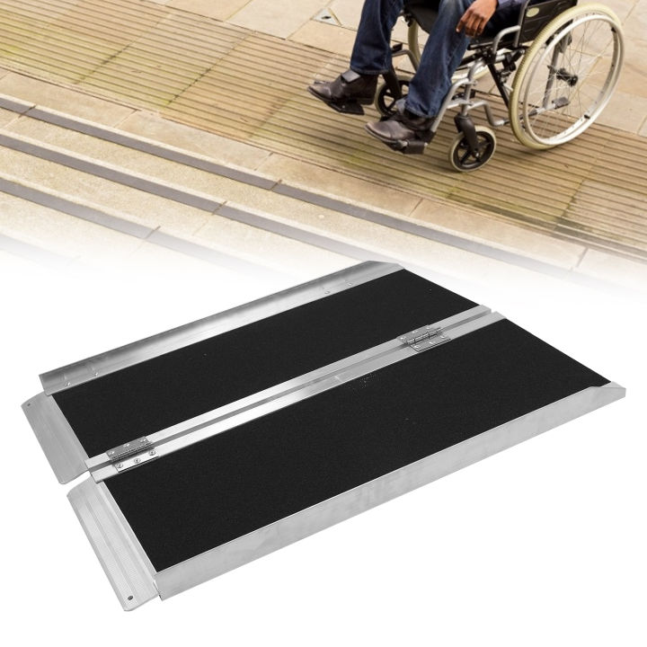 Loading Ramp Aluminum Wheelchair Ramp for Steps for Mobility Scooter ...