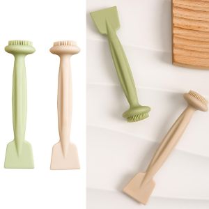 3pcs Kuas Masker Wajah Silicon Sikat Komedo 3in1 Double Headed Spatula Silikon 3 In 1 Facial Brush Muka Face Brush