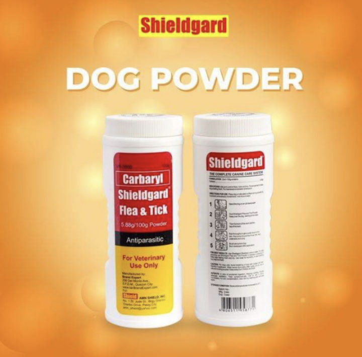 Shieldgard (Carbaryl) Flea and Tick Dog Powder (120g) Lazada PH