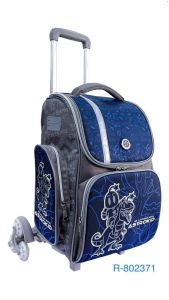 NEW 2023 Astrokids 6 Wheels Kid Trolley Primary School Bag 🔥Ready Stock🔥 Astrokids 3D Foam Cushion Backpack Spine Comfort Design / Beg Sekolah Rendah 小学生手拉书包