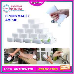 [1 Pcs] Spons Ajaib Pembersih Noda Kotoran Coretan Kerak Panji Magic Rub Sponge Multifungsi