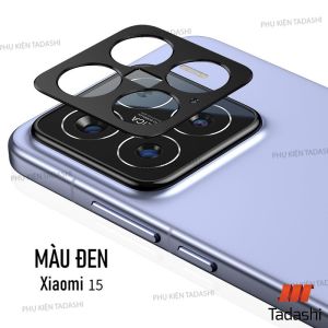 Miếng Kim Loại Bảo Vệ Camera Xiaomi 15/ Xiaomi 15 Pro - HỢP KIM NHÔM Miếng dán camera chống trầy xước nứt vỡ cụm cam