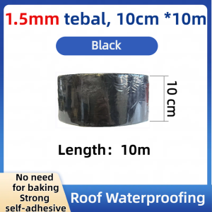 Width 5/10/30cm Bitumen Flashing Tape 5M / 10M Ideal For Roofing Fix Sealing Tape Dry Fix Waterproof / Gam Atap