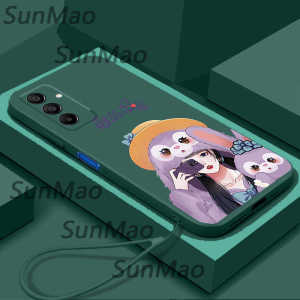 For Samsung A15 Phone Case Cartoon Design Silicone Soft Shell TPU Case Shockproof Casing Camera Protective Case