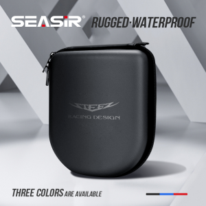 SEASIR Baitcasting Fishing Reel Bag EVA Water Drop reel bag Bait Casting Drum Reels Pouch Protective Case Cover Fishing Wheel Tackle Bag Left/right