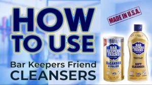 Bar Keepers Friend (BKF) - Multipurpose Soft Cleanser and Powdered Cleanser COMBO! [ READY STOCK ]