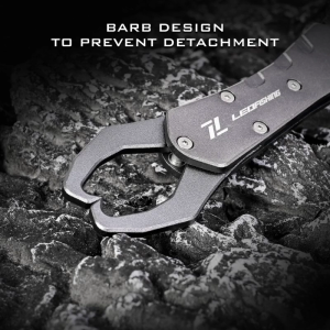 Lightweight Fish Lip Grabber Aluminum Alloy Fish Control Floating Fish Lip Grabber Fishing Tool Tackle for Fisherman