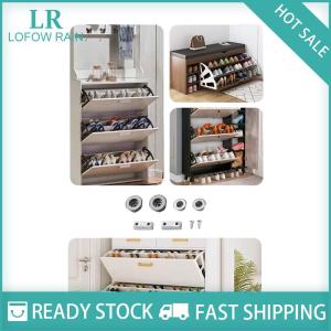 LF Wholesale✨Flash Sale ✨ อุปกรณ์สกรูยึดกรอบพลิกสำหรับตู้รองเท้าอุปกรณ์เชื่อมต่อตู้รองเท้าเฟอร์นิเจอร์