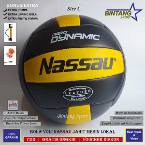 Bola Voli Size 5 Jahit Mesin Lokal Empuk Kuat Awet Kualitas Terbaik