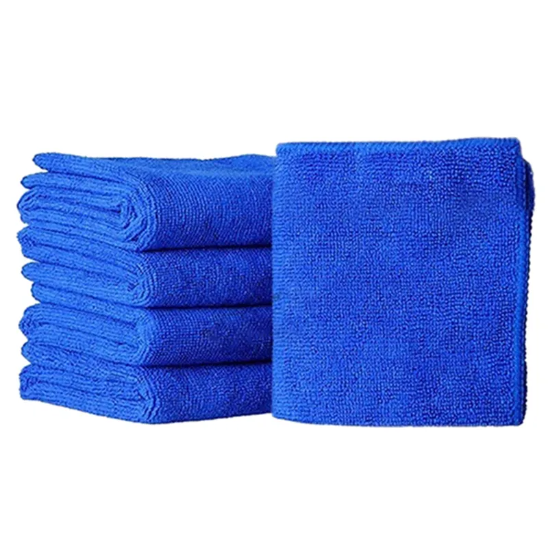 5Pcs Fiber absorbent towel Cleaning towel 25 * 25CM