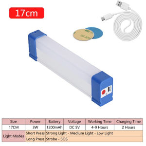 LED Light USB Rechargeable Emergency Light Portable Lamp