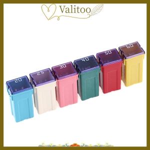 [Valitoo] Mini Square Fuse 32V 20A 25A 30A 40A 50A60A Automotive Car Fuse with Plastic Box