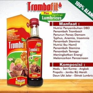 TROMBOFIT SARI KURMA MADU ANGKAK JAMBU BIJI AMPUH ATASI DBD DAN TINGKATKAN TROMBOSIT MENURUNKAN DEMEM