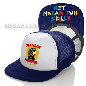 COD Topi Snapback jaring TEENAGE x MORFEM V02 Premium berstandar distro topi Band INDONESIA