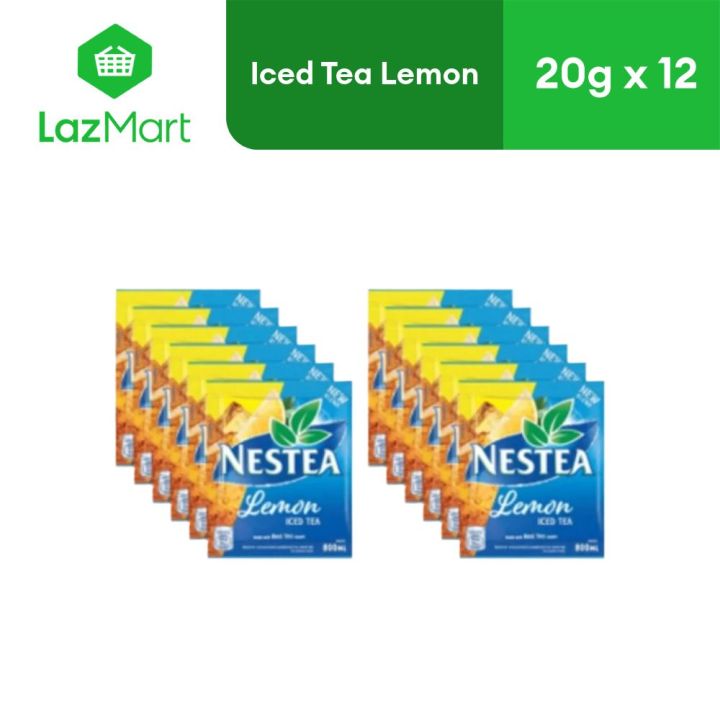 NESTEA Iced Tea Lemon Blend 20g - Pack of 12