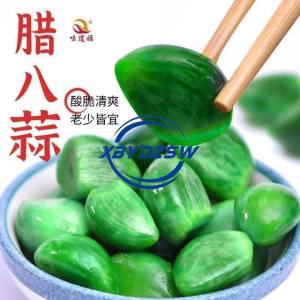 【XBYDZSW】【Fast Delivery From Stock】Authentic Laba Garlic Green Garlic Crispy Garlic Pickles 200g/400g