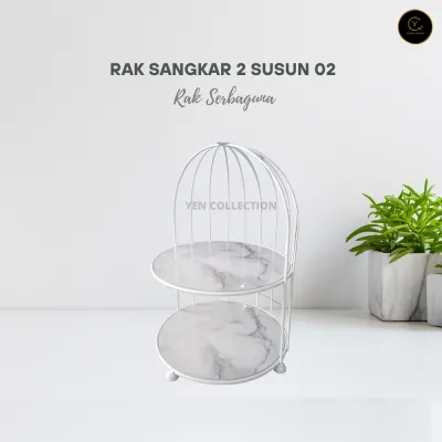 Yen Rak Sangkar 2 Susun 02 Rak Serbaguna