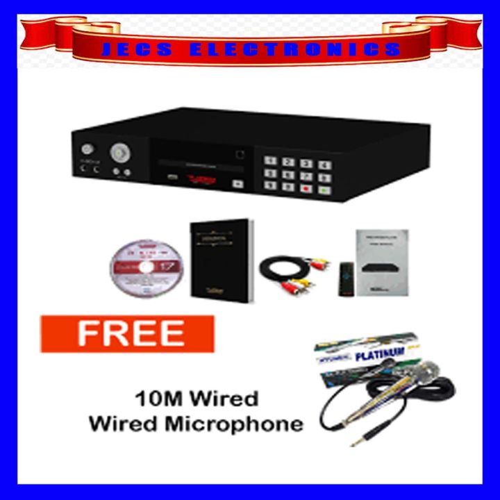 THE PLATINUM KBOX-2 KARAOKE PLAYER-FREE HIGH END MIC
