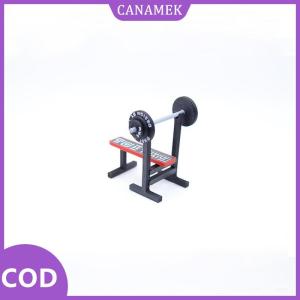 CANAMEK✨ 1pcs mini DIY búp bê nhà máy chạy bộ trang trí tạ giường nằm Báo Chí Barbell mô hình 1:12 Dollhouse thiết bị tập thể dục