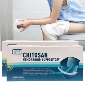 6PCS Chitosn Hemorrhoid Suppository Plant Herbal Powerful Treatment