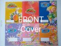 Student Portfolio cover  designs colored and designed page templates 40 pages (SOLD PER PIECE). 