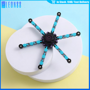 ของเล่นสปินเนอร์นิ้วมือ คลายเครียด เปลี่ยนรูปร่างได้ สําหรับเด็กและผู้ใหญ่