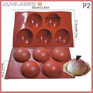 CISWGE 1 PC Baking Tray Pastry Mold Silicone Mold Chocolate Ball Mold Silicone Mold Lollipop Cake Mold kitchen Baking Tools