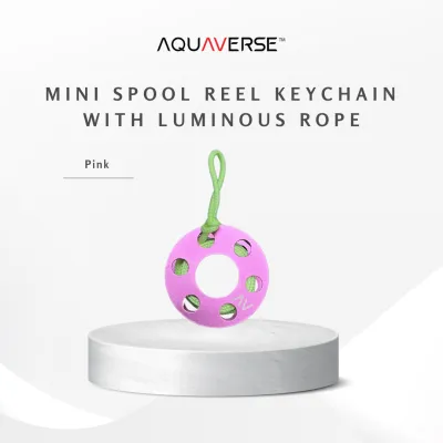 AQUAVERSE Mini SMB Pendant Surface Marker Buoy Float for Scuba Diving Snorkelling Freediving