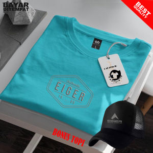 COD bonus TOPI/ Kaos Distro EGR 1985 text SILVER Premium Quality - Baju Kaos Lengan Pendek Pria Wanita Dewasa Remaja Bahan Katun 30s Adem